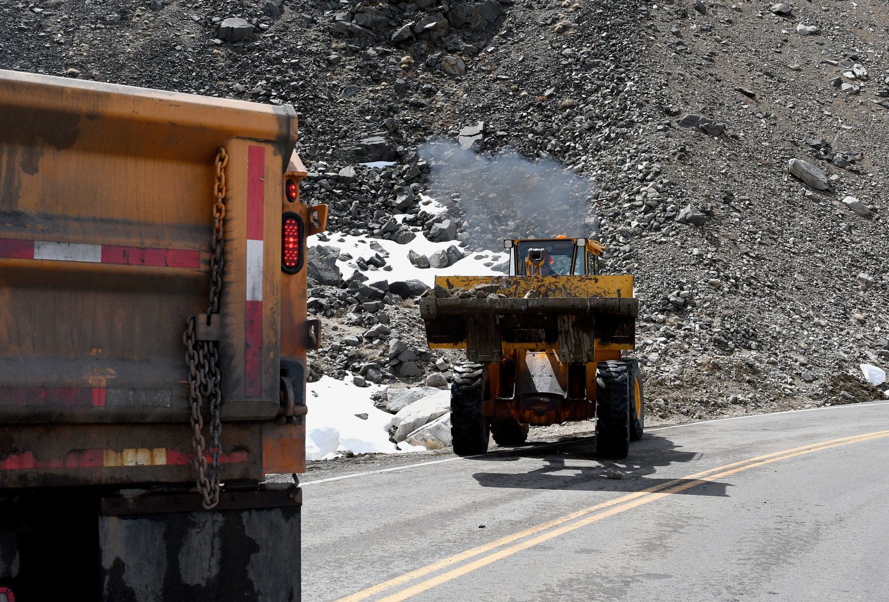 Clearing the Beartooth Pass